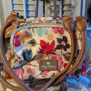 Lily Bloom "Green Living" eco-friendly super light-weight floral patterned bag
